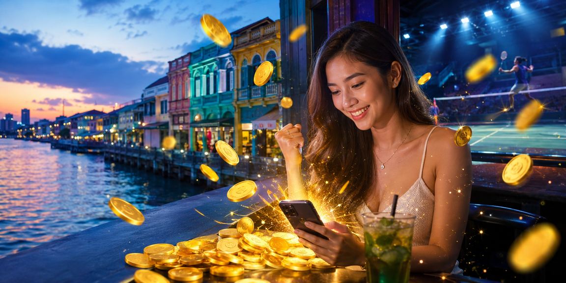 Pengguna Penang menyediakan telefon Android untuk memasang aplikasi 1717 dan menikmati bonus deposit
